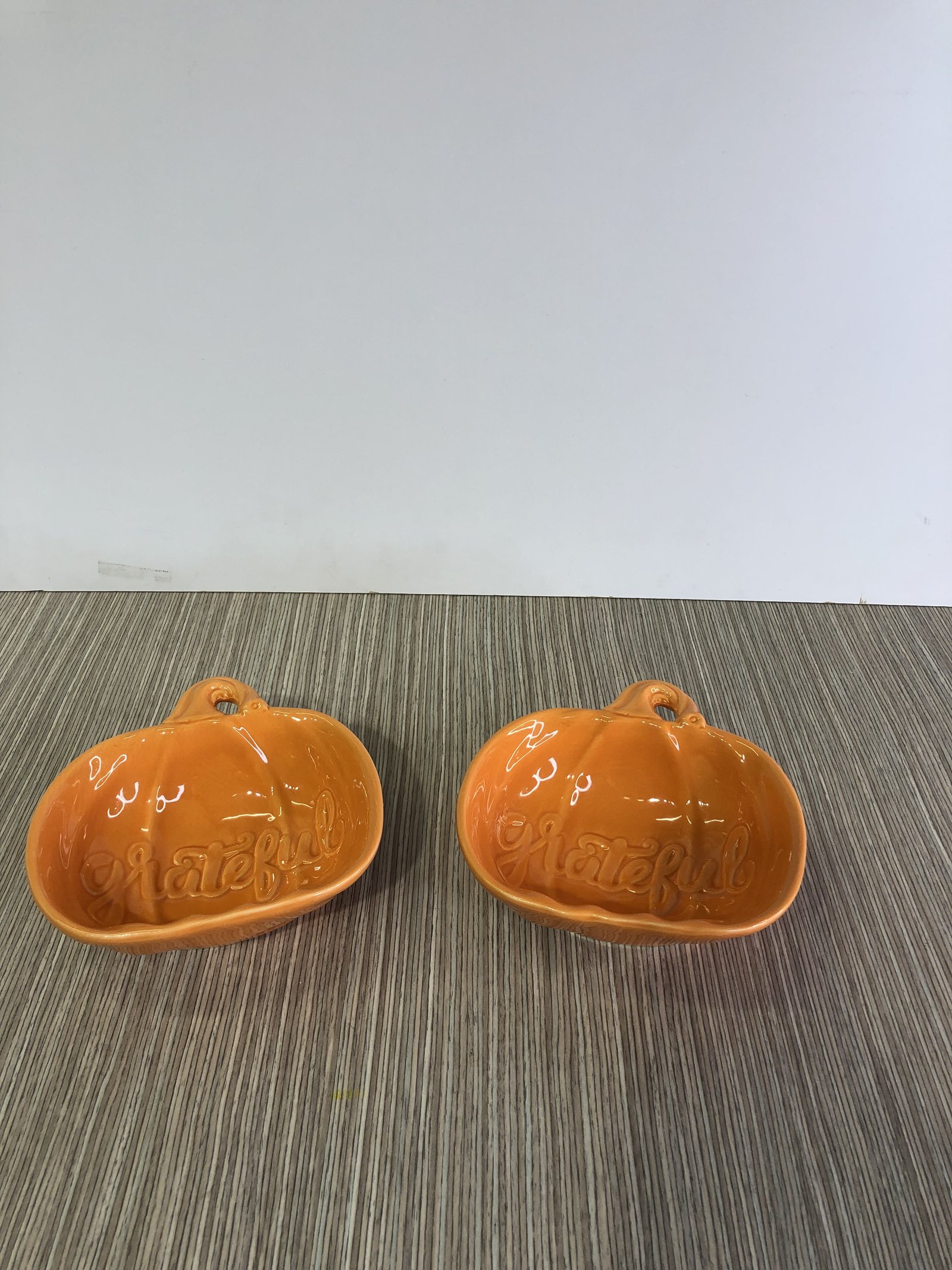 Salsera Ceramica Naranja Calabaza