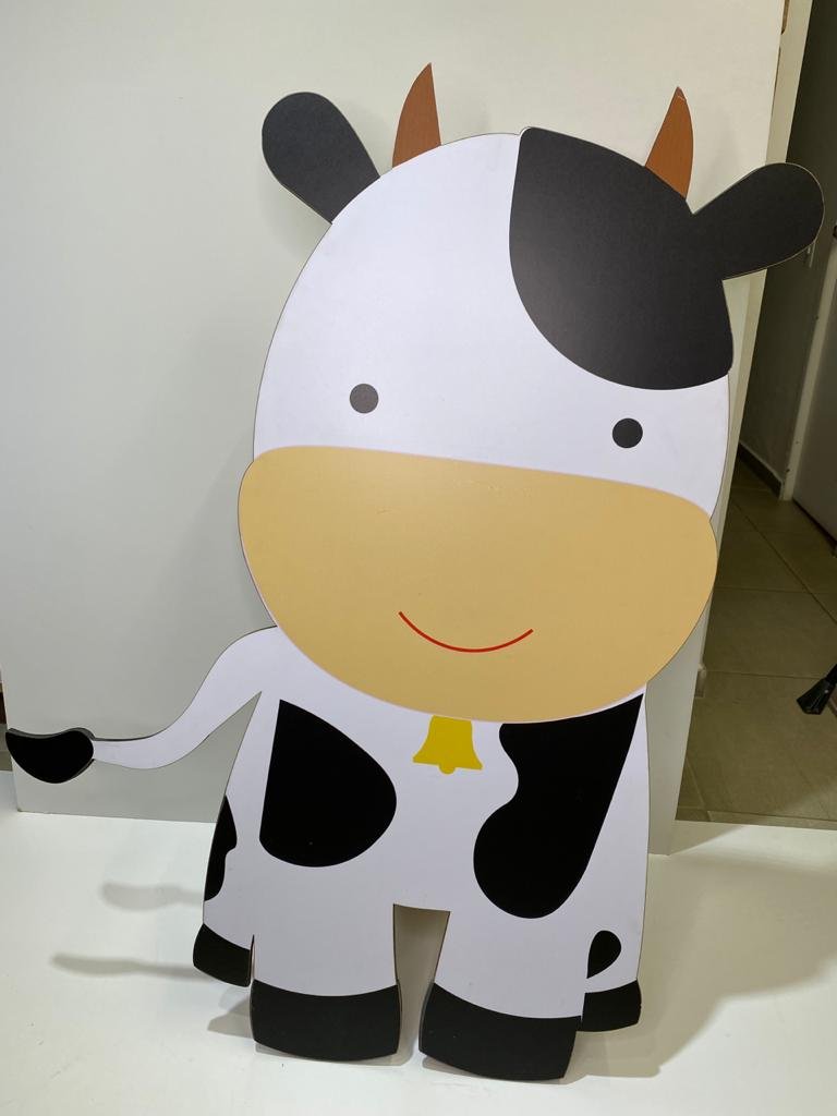 Vaca Grande Madera 1.24 Alto X 67 Ancho