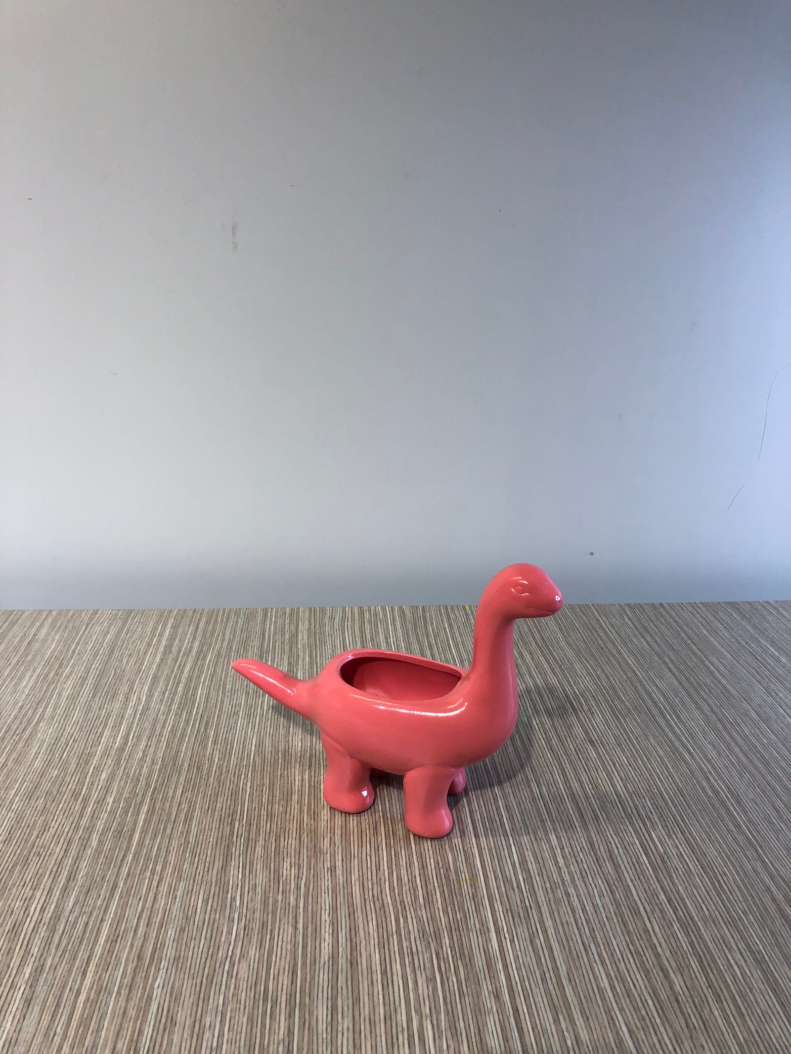 Dinosaurio Ceramica Rosado