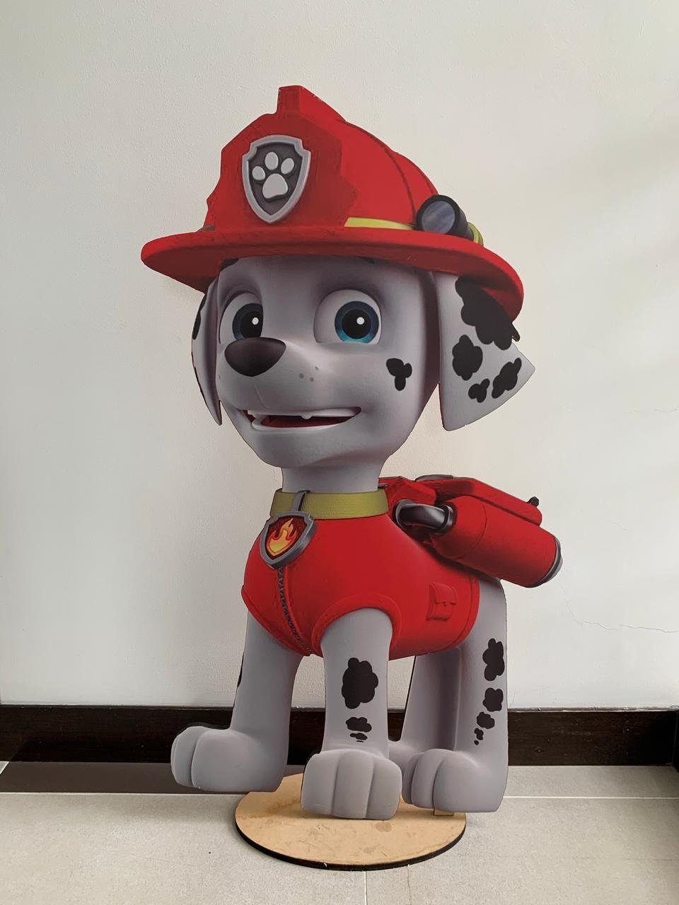 Perro Paw Patrol Rojo Marshal