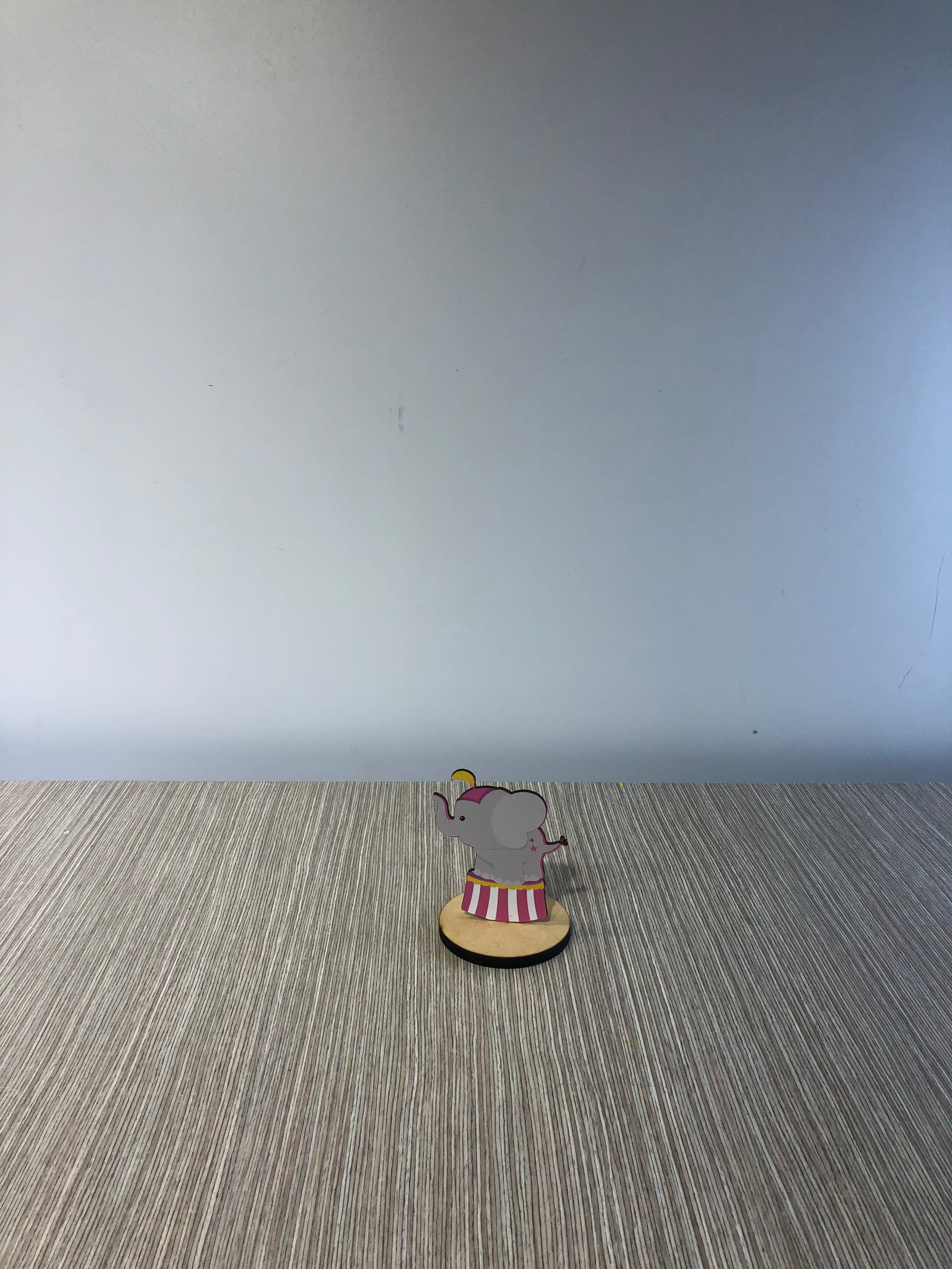 Elefante Mdf Circo Para Mesa