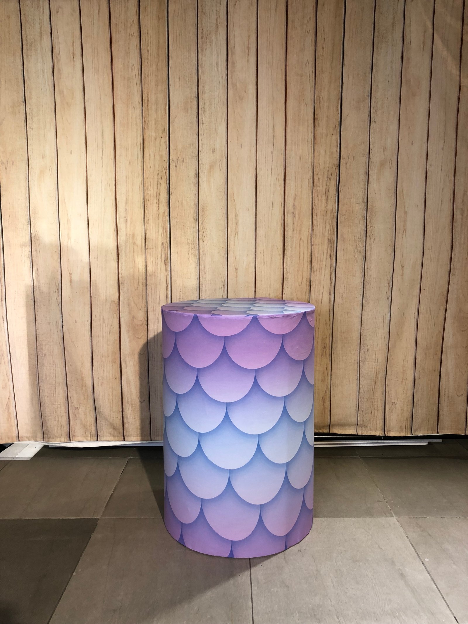 cilindro grande tela sirena 