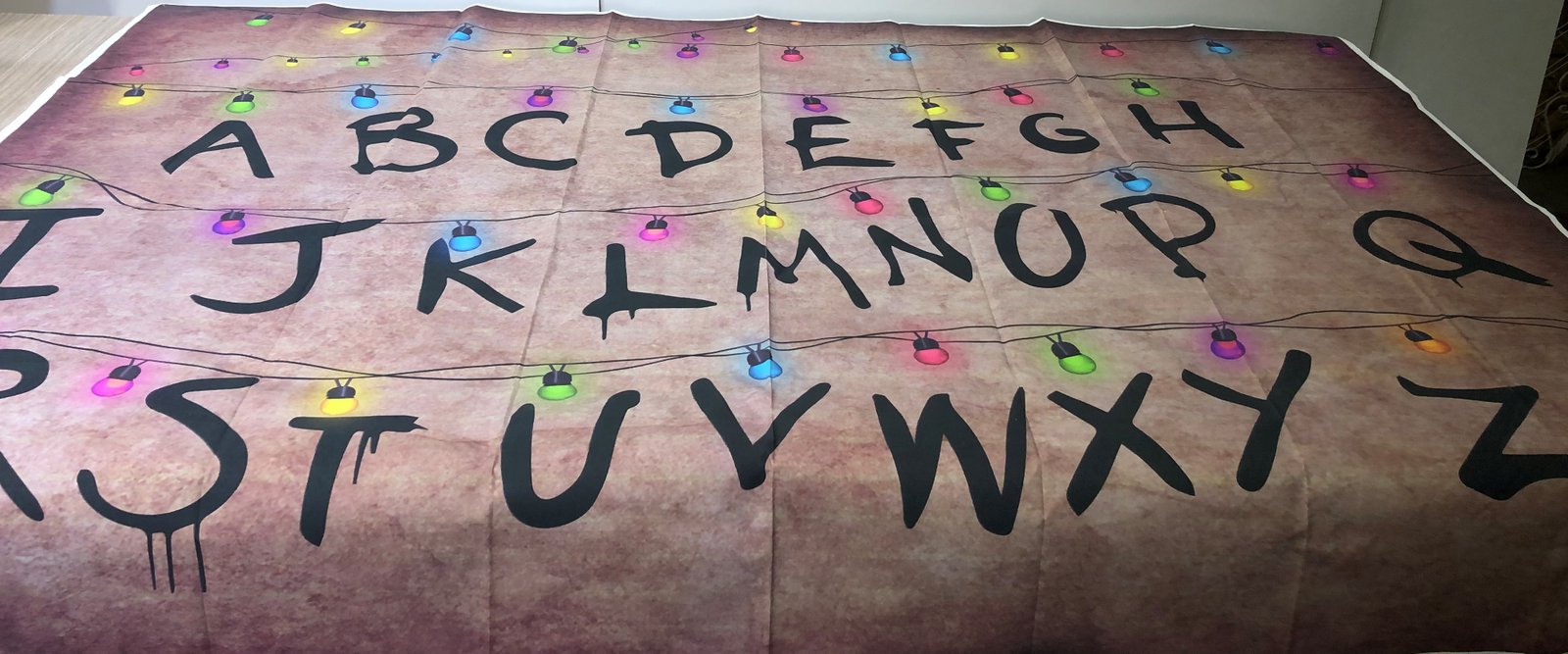 lona abecedario stranger things